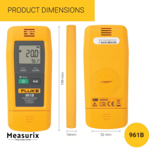 Fluke 961B Temperature Humidity Logger with USB Connection - Image 3