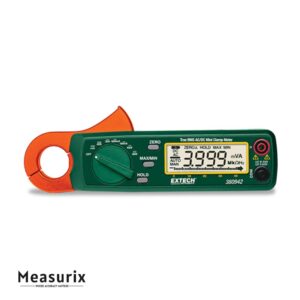Extech 380942 30A True RMS AC/DC Mini Clamp Meter