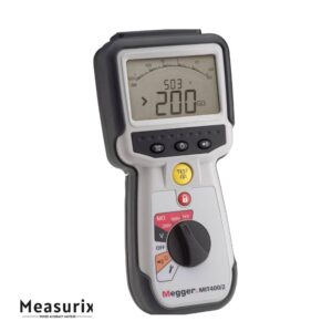 Megger MIT400/2 series CAT IV insulation testers - Image 1