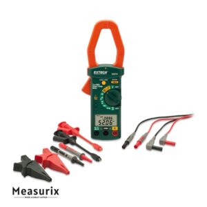 Extech 380976-K Single Phase/Three Phase 1000A AC Power Clamp Meter Kit