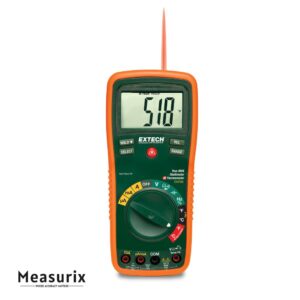 Extech EX470A 12-Function True RMS Professional Multimeter with Infrared Thermometer