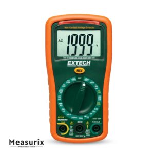 Extech EX310 9-Function Mini Multimeter with Non-Contact Voltage Detector
