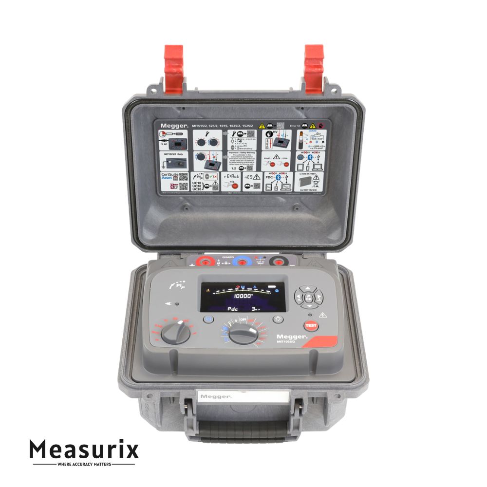 Isnulation Measuring Instruments Megger MIT1025/2 Advanced 10 kV insulation resistance testers ...