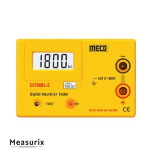 MECO DIT99BL-E Digital Insulation Tester - Image 2